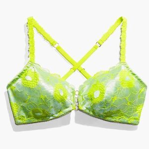 Savage X Perfect Poppies Green Bralette Women’s XL
